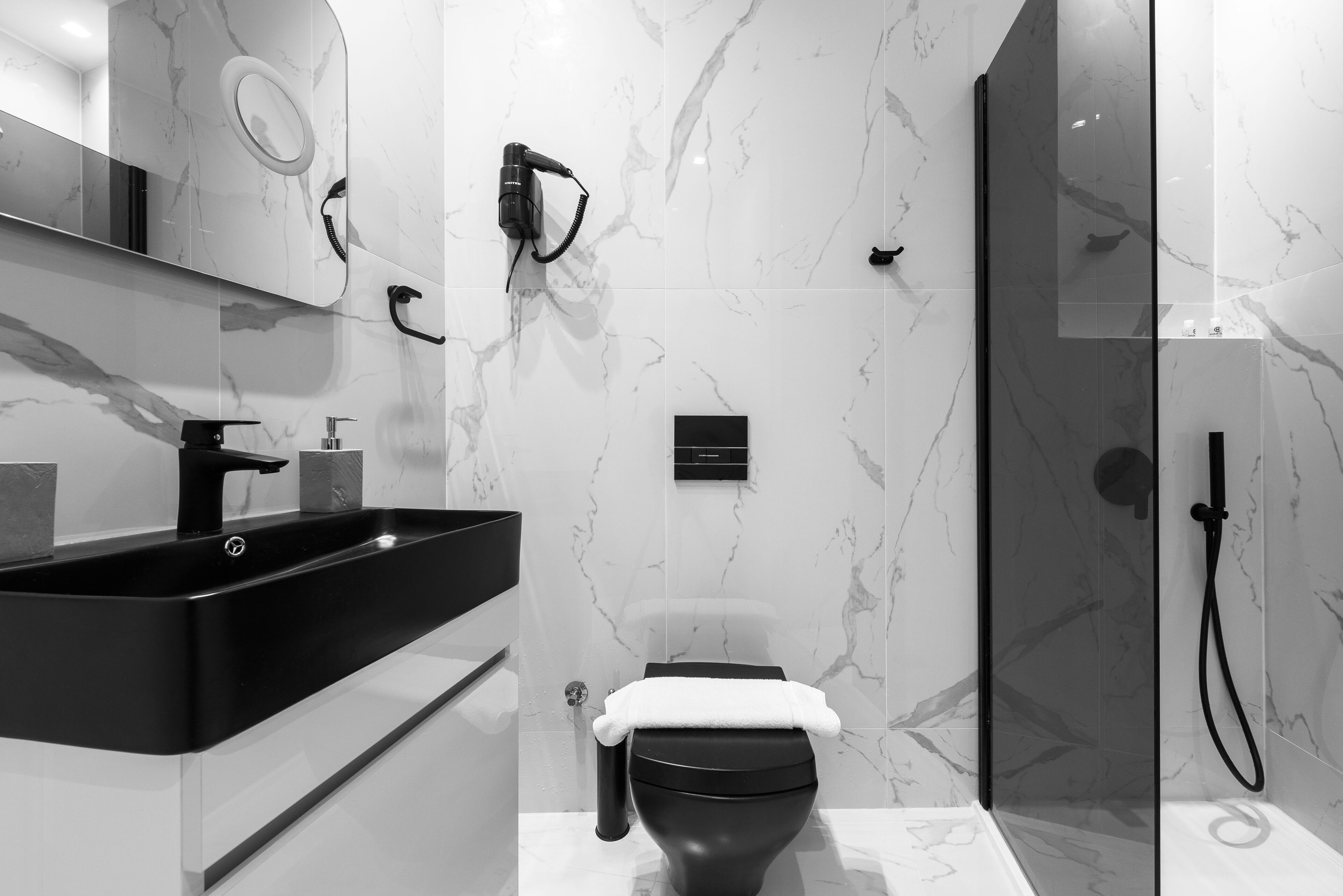 Panoramic Penthouse, 1 Bedroom, Balcony, City View | Bathroom