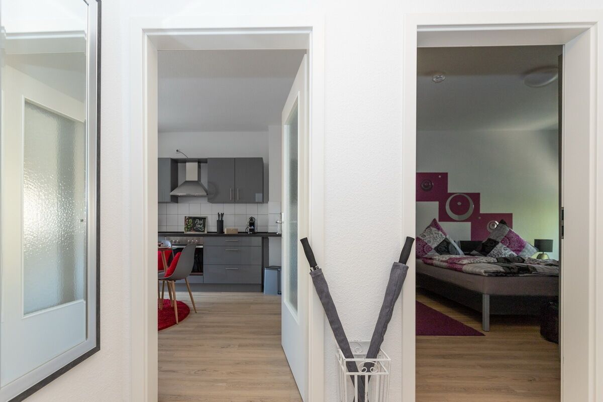 Modern furnished guest apartment in Velbert (near Essen-Dusseldorf-Wuppertal)