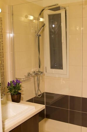 Apartment, 1 Schlafzimmer | Dusche im Bad