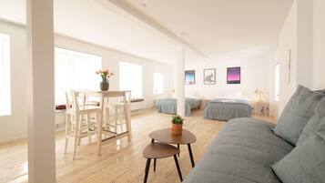 1 habitación, wifi y ropa de cama