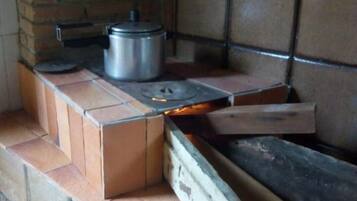 Frigorífic, forn, placa de cuina i liquadora