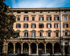 Façade de l’hébergement