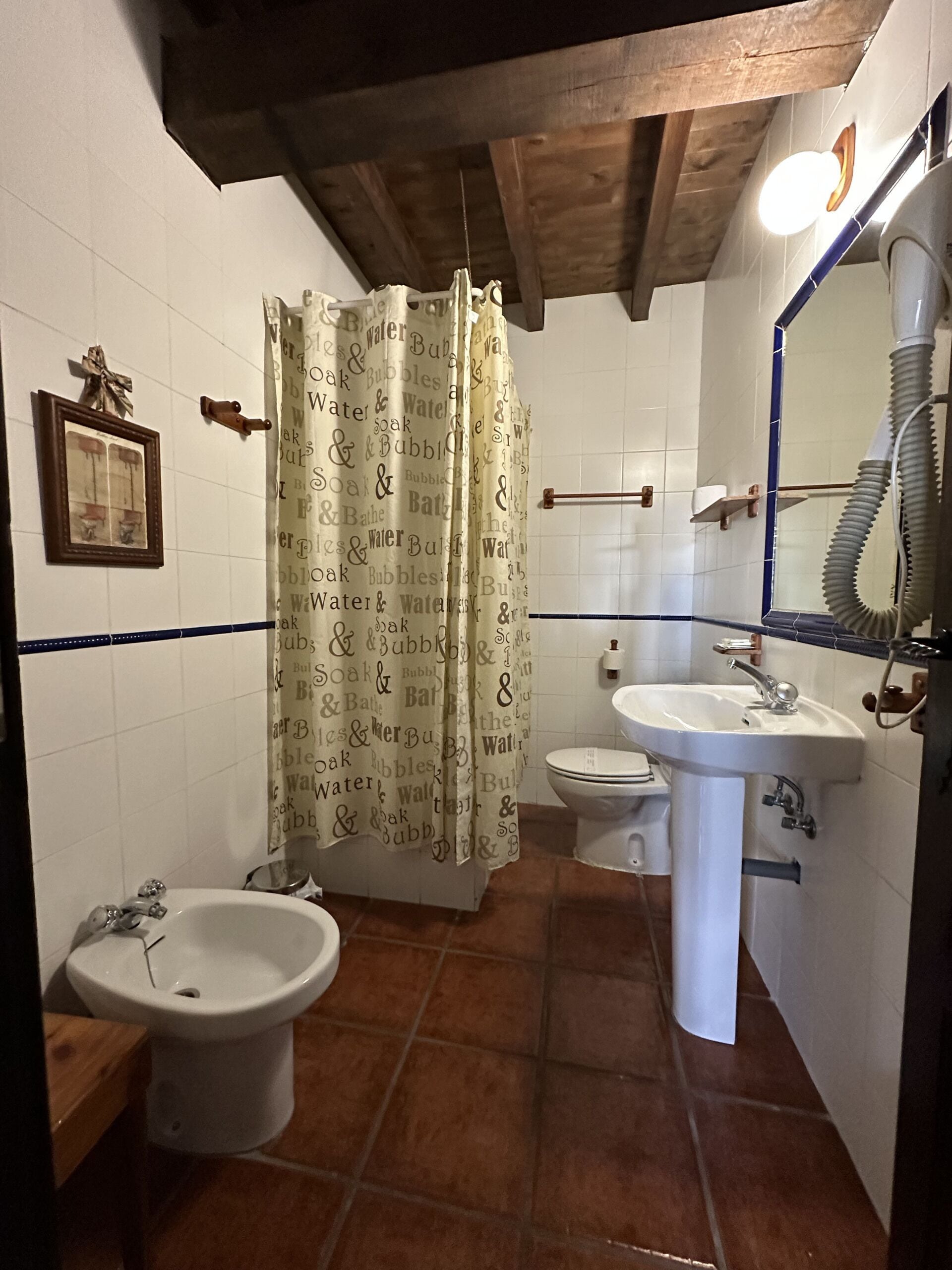 Appartement, privébadkamer (Una habitación anexo) | Badkamer
