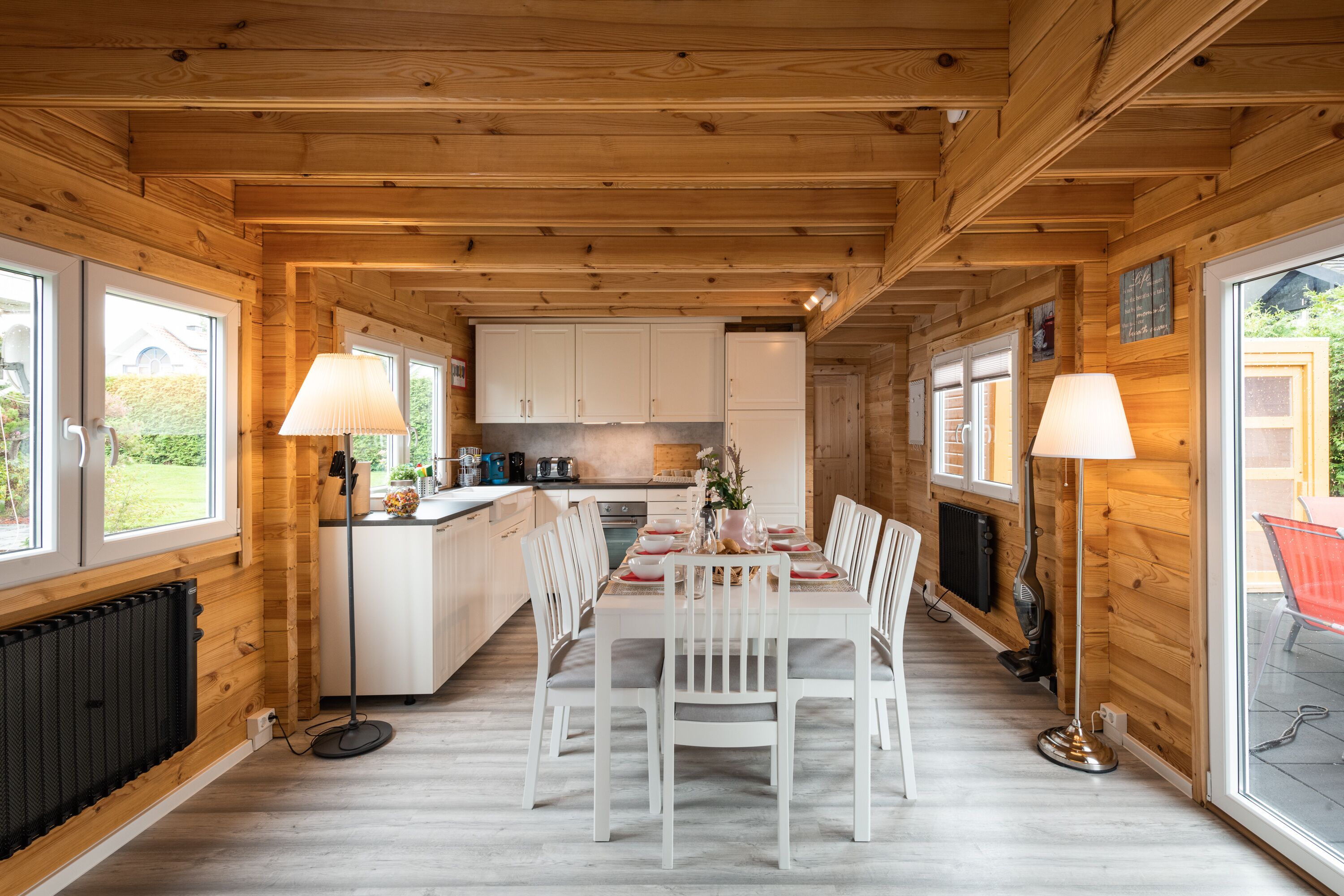 Modernes Haus mit Sauna und Kamin bei Hannover