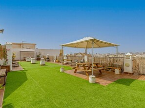 Outdoor dining - HOMEABOUT LA MERCED STUDIO 8 (Malaga)