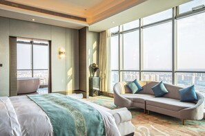 Presidential Suite, 1 King Bed, Smoking | Minibar, in-room safe, desk, iron/ironing board - Ramada Plaza by Wyndham Nanxun (Huzhou)