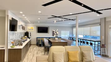Sala de estar en el lobby