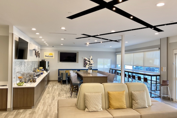 Àrea amb seients del vestíbul