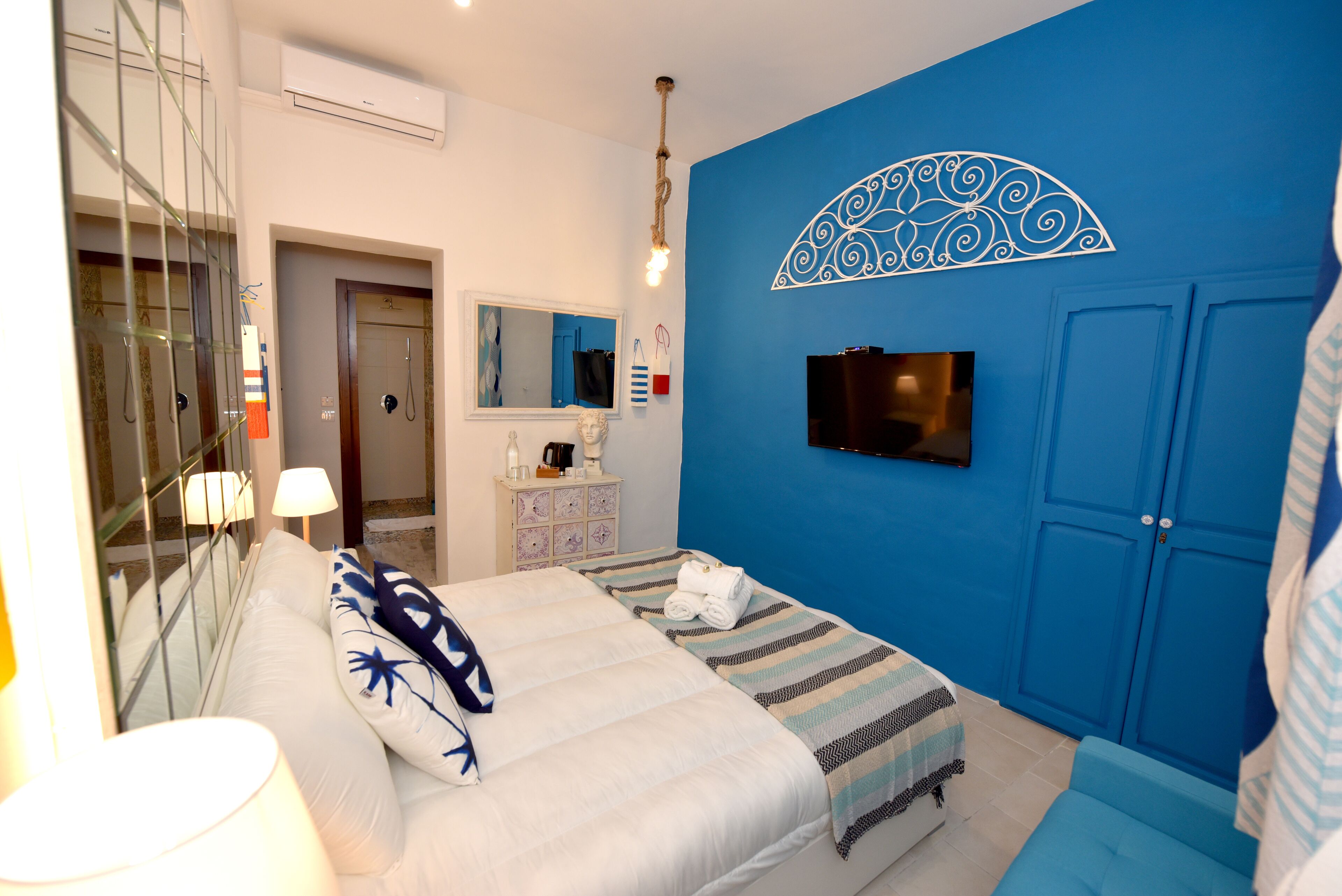 Premium bedding, memory-foam beds, minibar, in-room safe