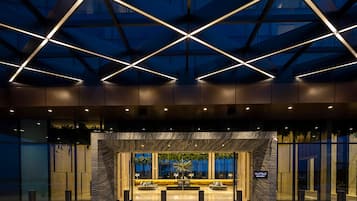 Front of property – evening/night