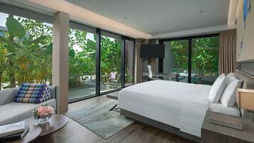 Suite, Terrace (Prestige, Pool) | Minibar, in-room safe, individually decorated, individually furnished