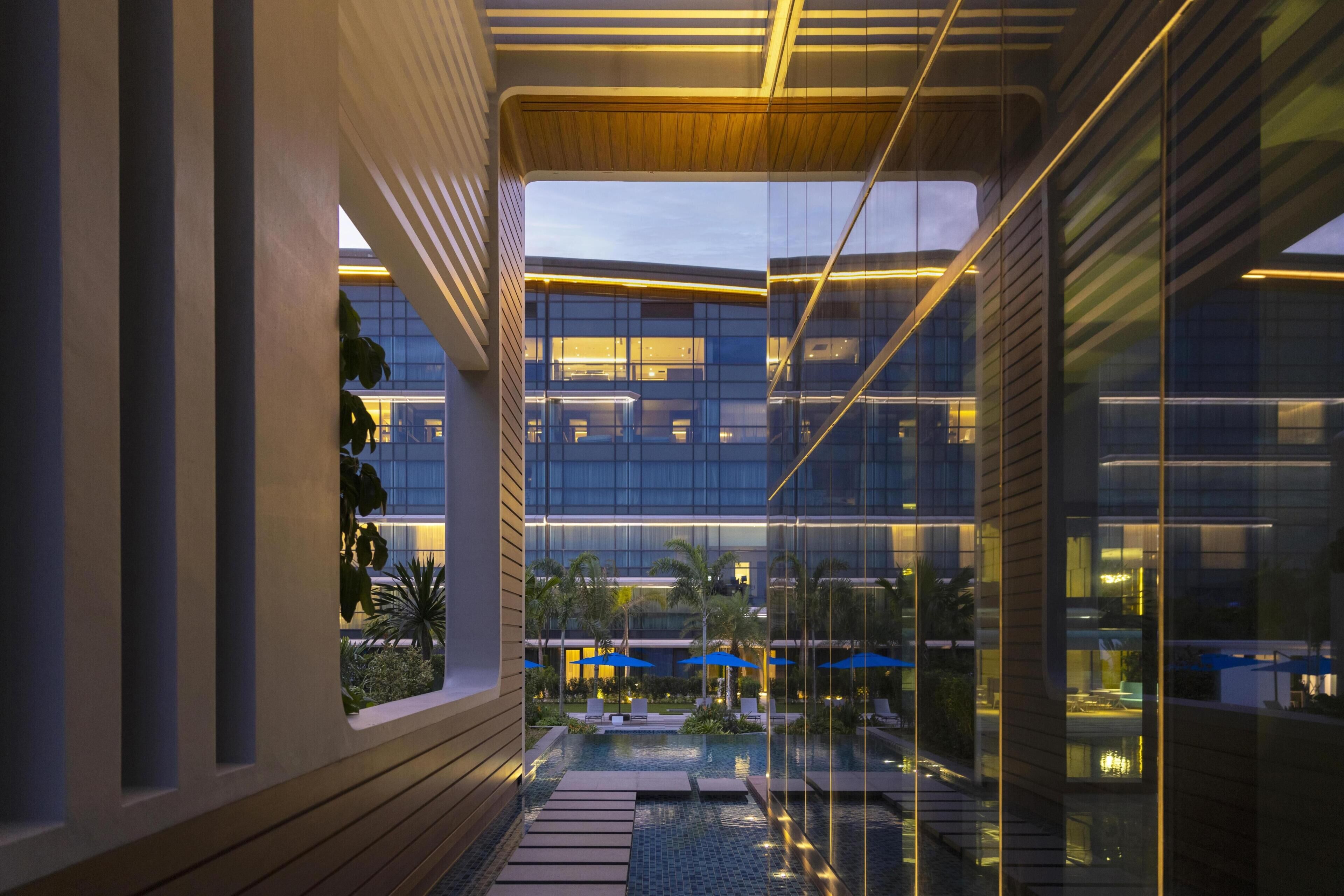 Enceinte de l’hébergement