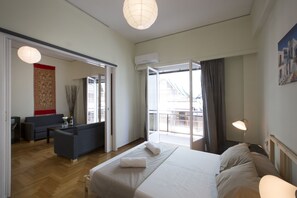 Apartamento | Ferros/tábuas de passar roupa, berços grátis, Wi-Fi de cortesia