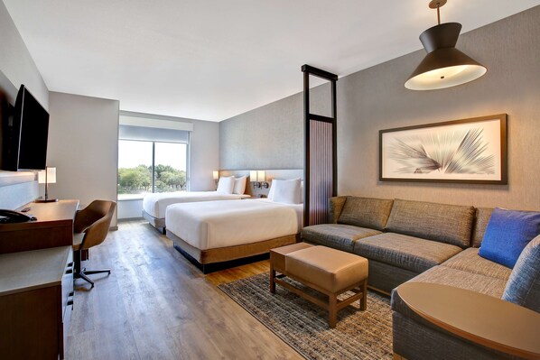 Literie hypoallergénique, coffres-forts dans les chambres