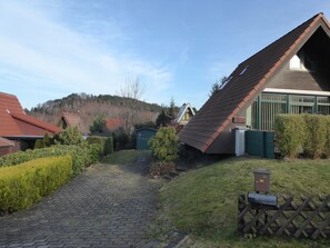 ด้านหน้าที่พัก