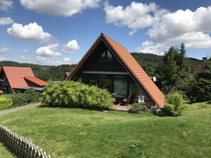Overnatningsstedets facade