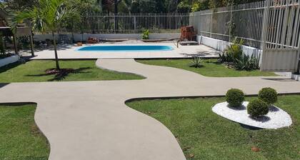 House at 500mt from the beach, picina and door, safe condominium