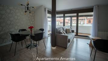 Penthouse, salle de bains attenante, vue ville (Amantes) | Bar lounge