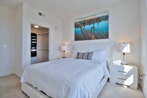 1 室のベッドルーム、アイロン / アイロン台、WiFi、ベッドシーツ