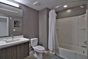 Hair dryer, towels