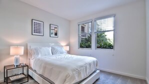 2 bedrooms, iron/ironing board, WiFi (free), bed sheets