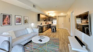 Unclassified image, 5 of 17, button - Designer 1BR Urban Flat In MV by Google HQ w/ Pool (Mountain View)