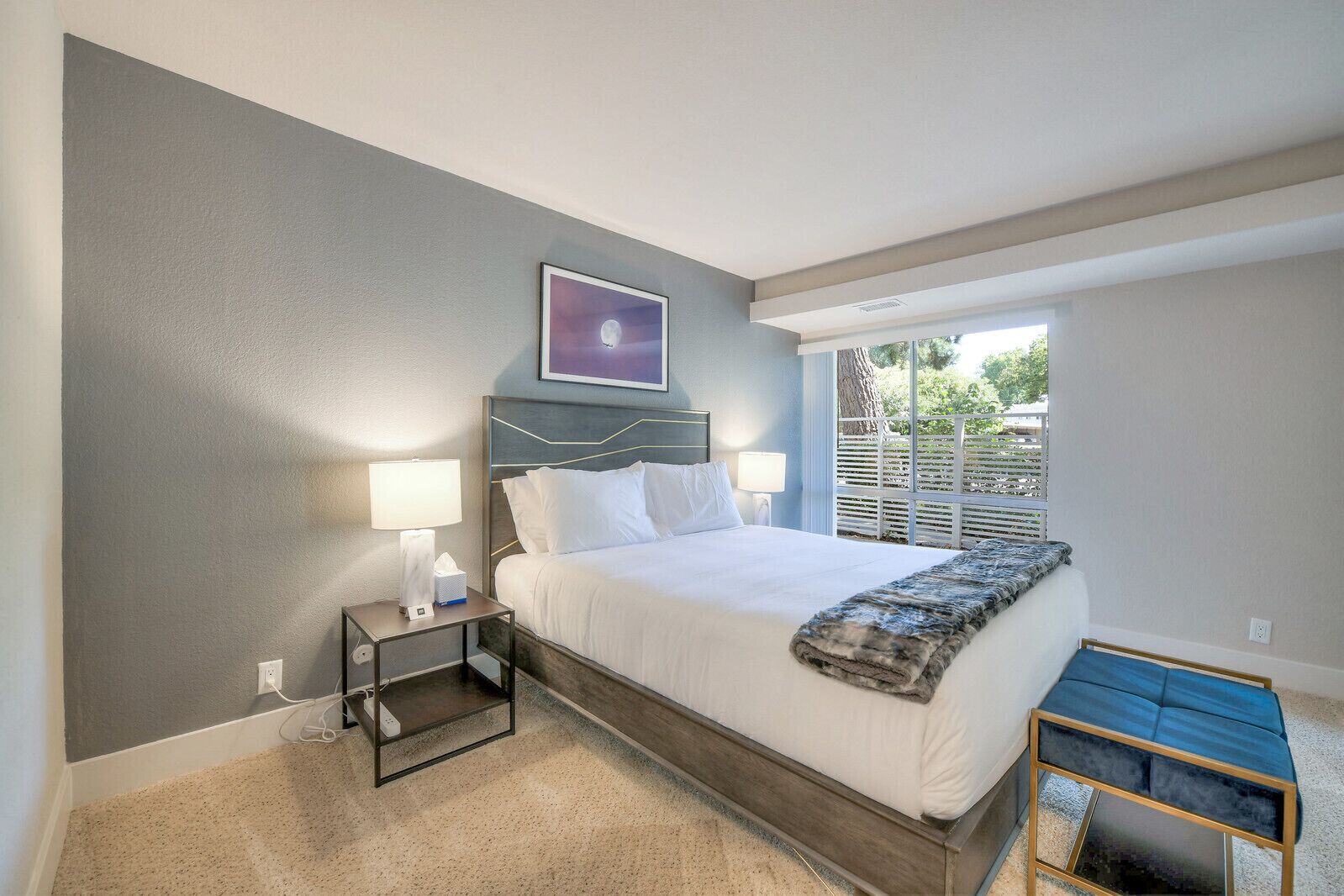 1 多间卧室、熨斗/熨衣板、WiFi、床单