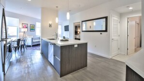 Unclassified image, 4 of 18, button - Designer 2BR Urban Flat Modern & Clean Gym+spa (San Jose)