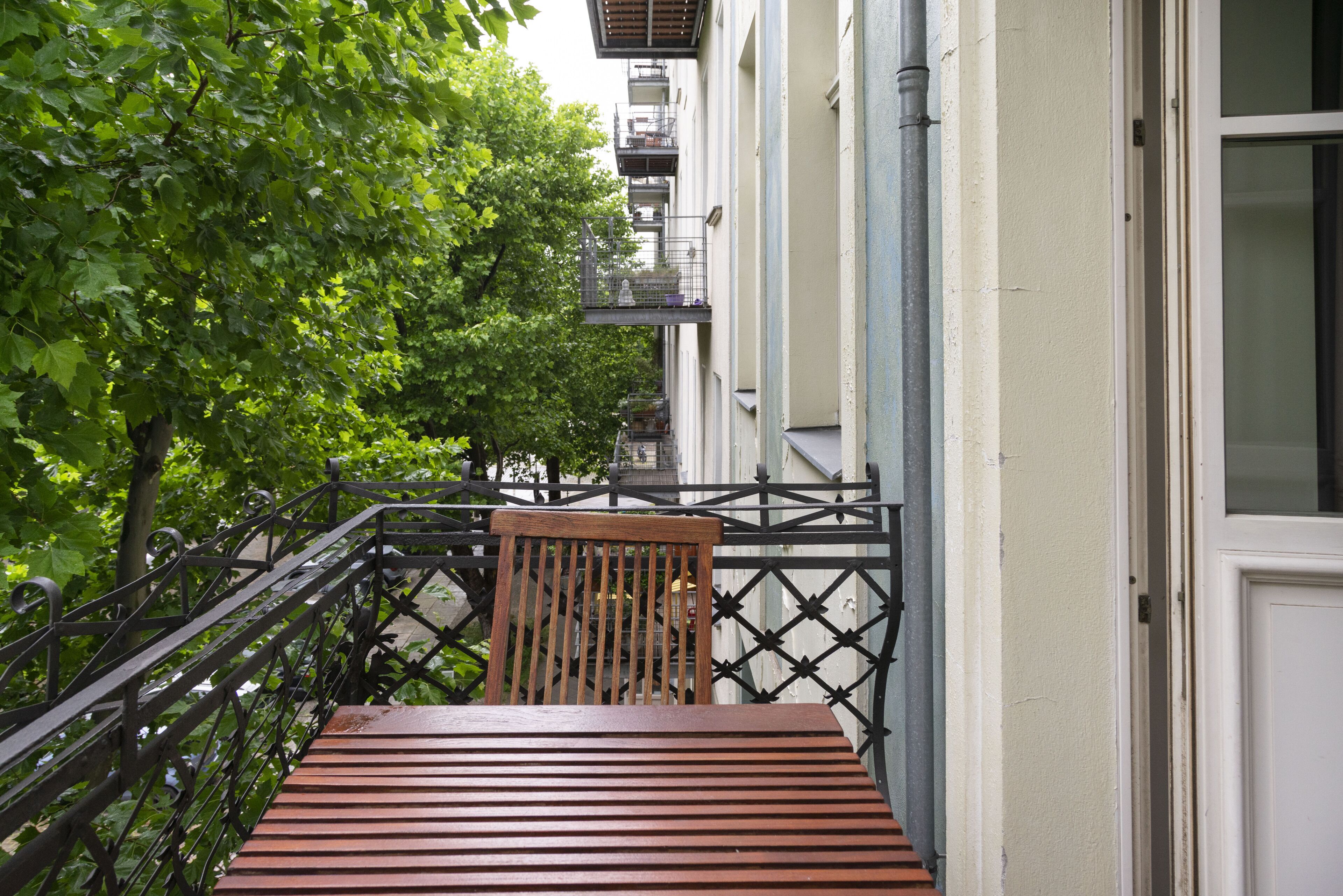 Large Studio, Kitchenette and Balcony | Terraza o patio