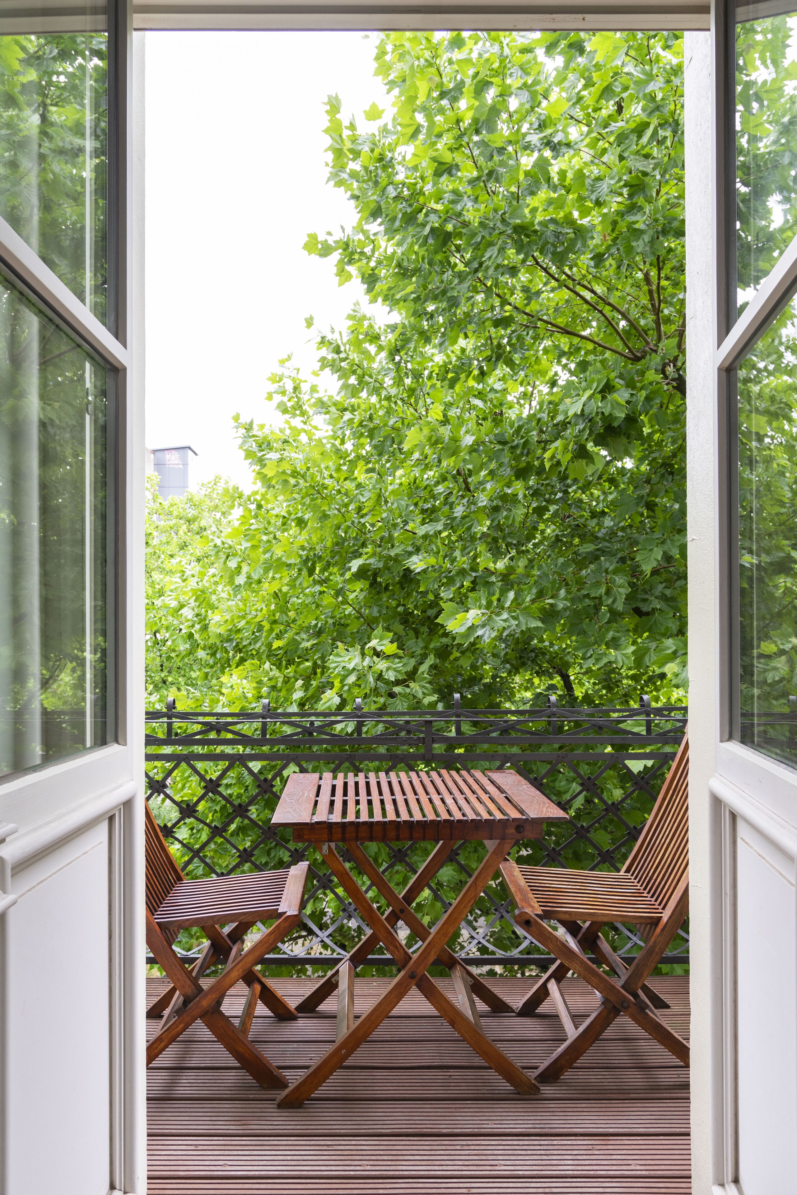 Large Studio, Kitchenette and Balcony | Terraço/pátio