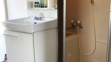 Hair dryer, towels