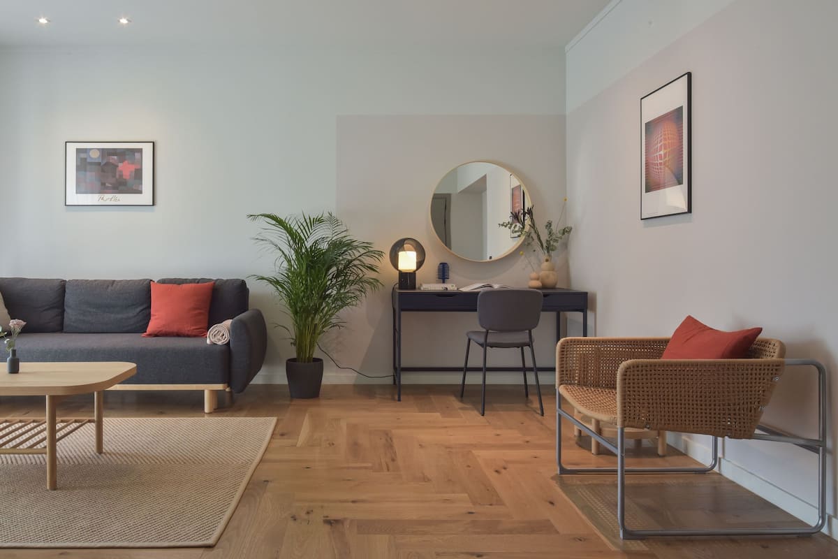 Deluxe Apartment, 1 Bedroom | Living room