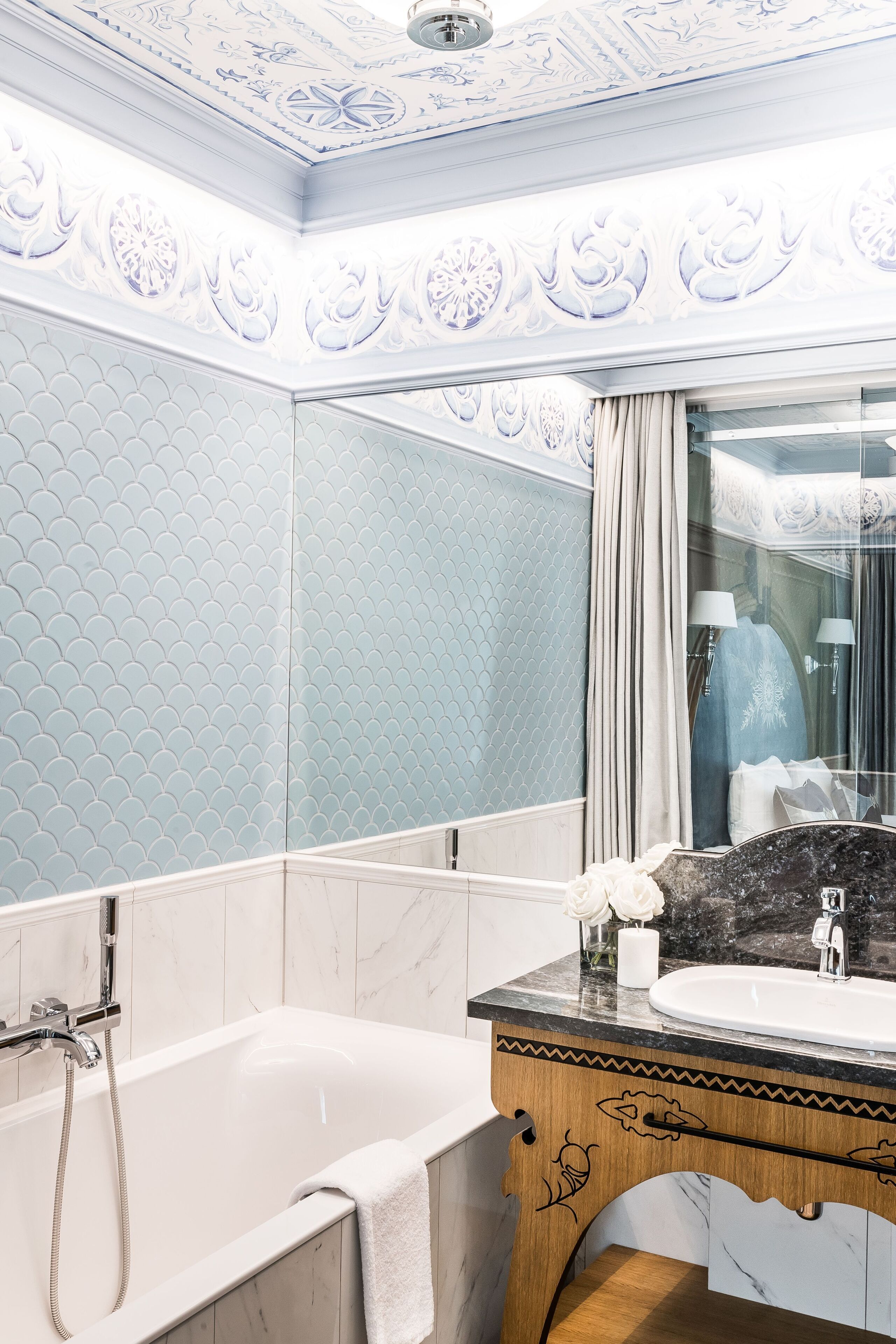 suite | bathroom | free toiletries, hair dryer, bathrobes, slippers