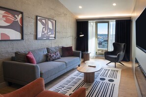 Deluxe Suit King River View Room | Oppholdsområde