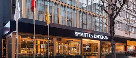 Entrée de l’hébergement