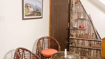 Zona de estar del vestíbulo