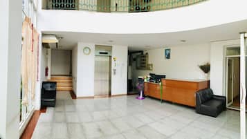 Zona de estar del vestíbulo