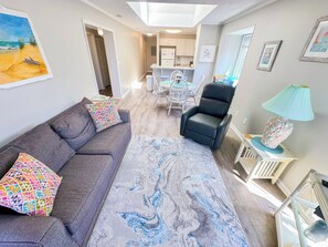 TV - Experience Tilghman Beach and Racquet Club Unit 320! 3 Bedroom Ocean View Condo. Pools, Tennis, Close to Main Street! (North Myrtle Beach)