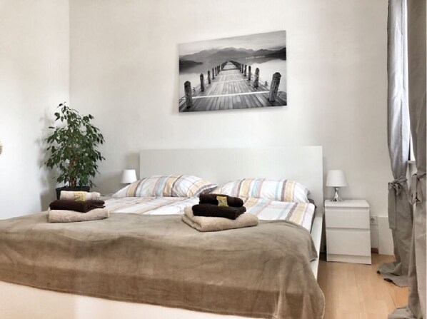 Appartement, 1 chambre, vue lac | 1 chambre, Wi-Fi gratuit, draps fournis