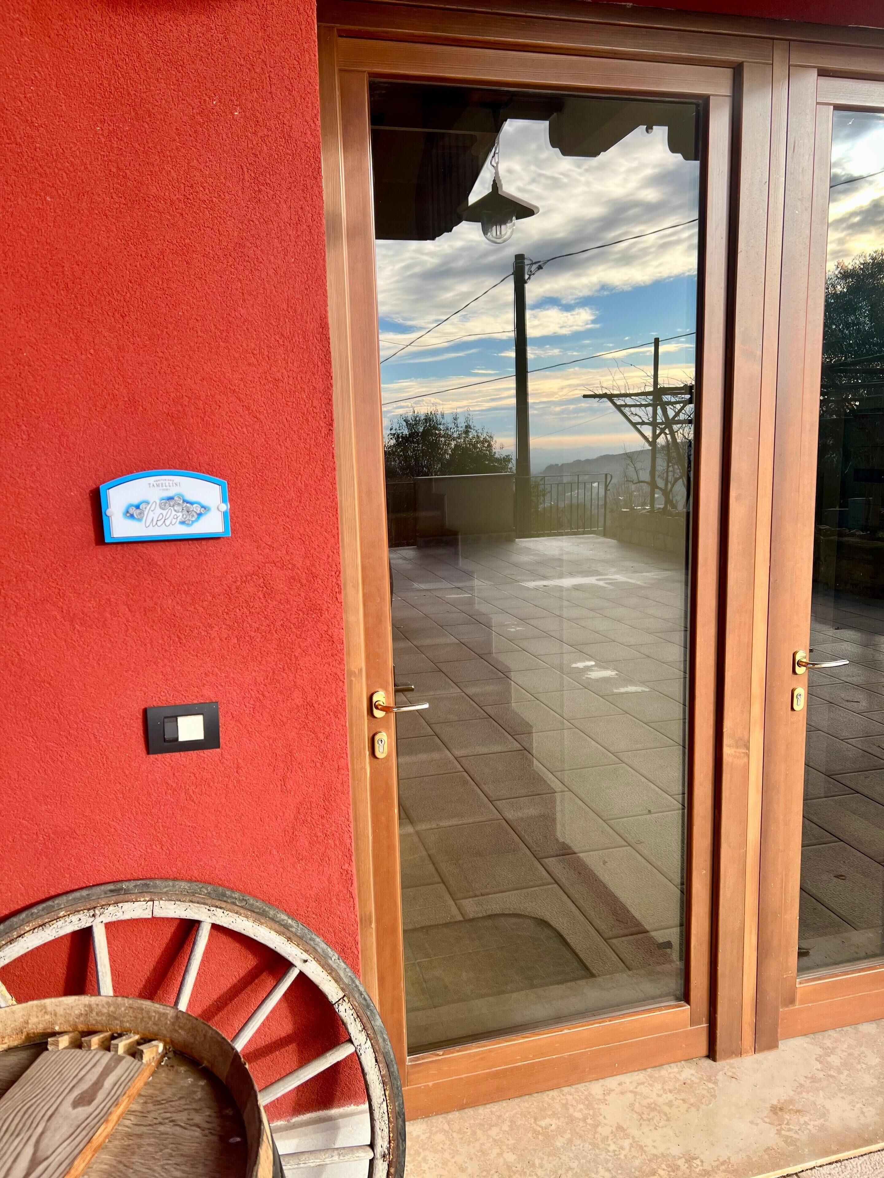 Façade de l’hébergement