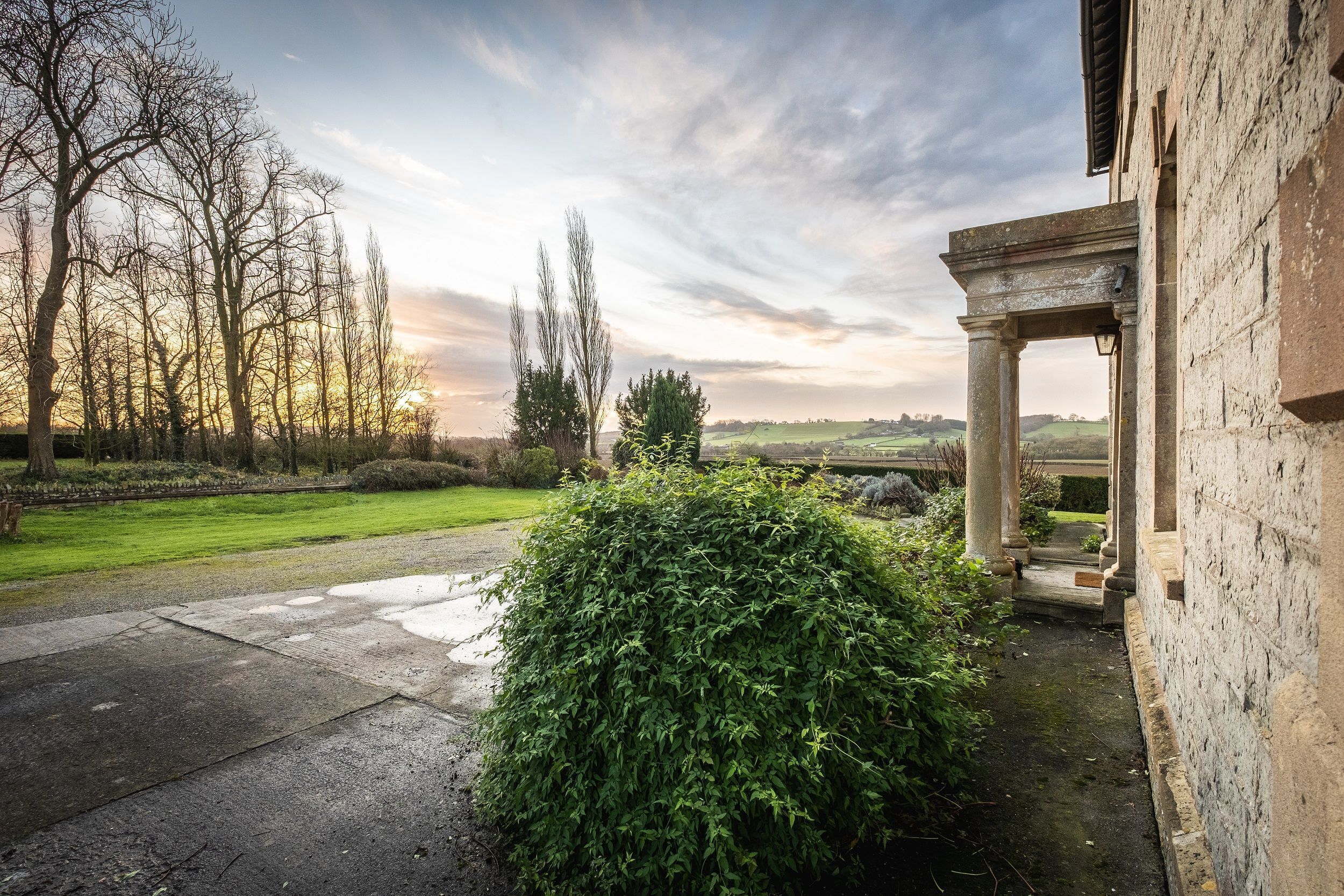 Enceinte de l’hébergement