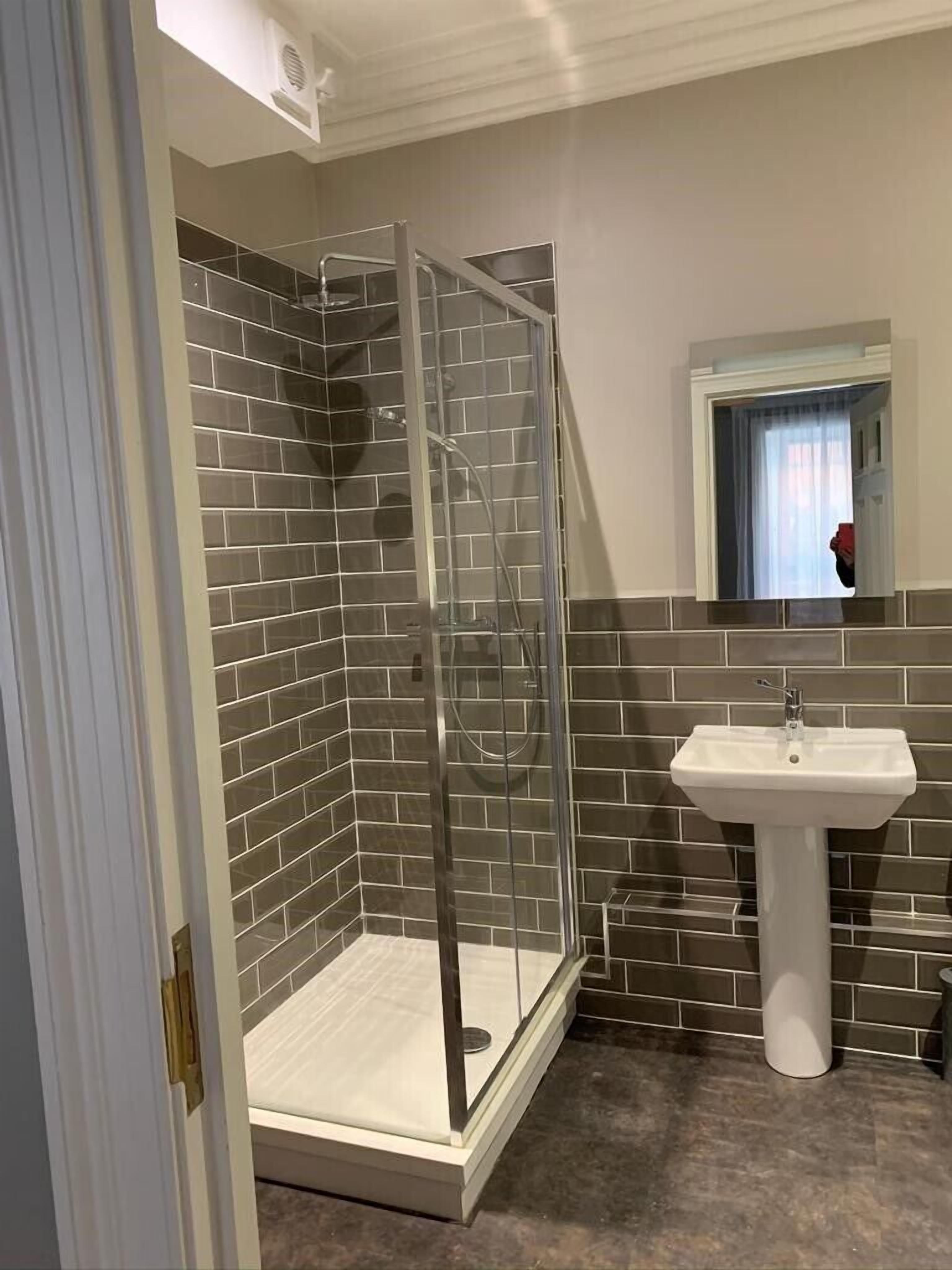 free toiletries, hair dryer, towels, soap