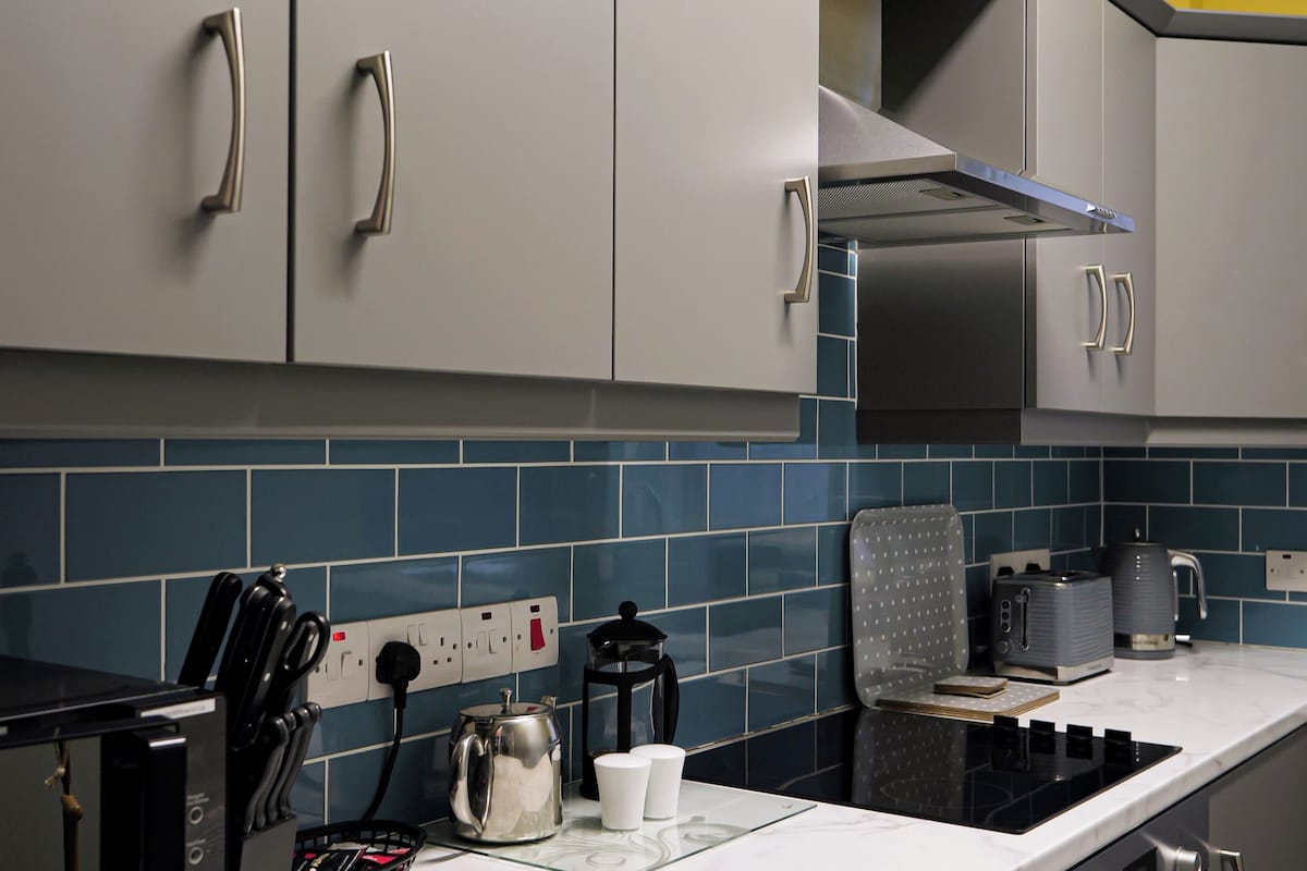 apartment | private kitchen | electric kettle