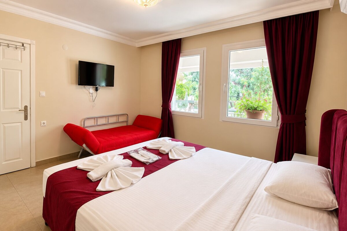 Standard Double or Twin Room, Terrace | Minibar, desk, soundproofing, WiFi (free)