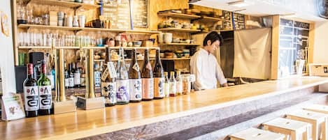 Bar (in der Unterkunft)