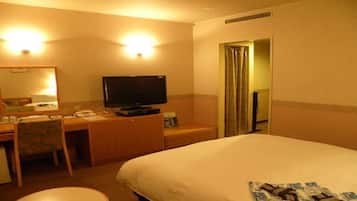 1 habitación, escritorio, wifi gratis y ropa de cama