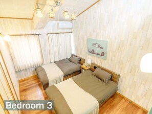 5 間睡房、書桌、熨斗/熨衫板、免費 Wi-Fi