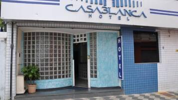 Voorkant van accommodatie