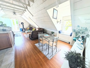 Interior - The SandDollar Suite - Private Deck with Gorgeous Views of Onset Beach (Onset)