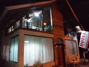 Front of property – evening/night
